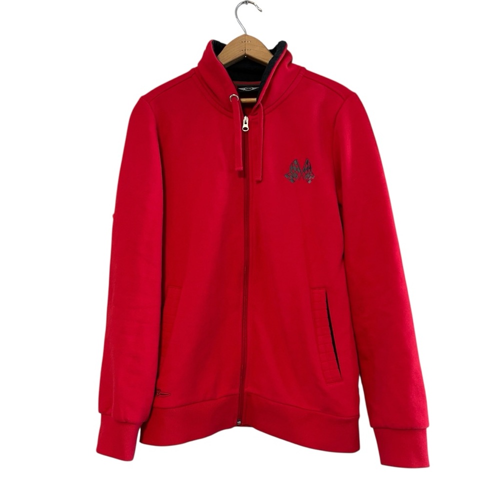 Vintage Mini John Cooper Racing 37 Academy Red Full Zip Jacket Size XL